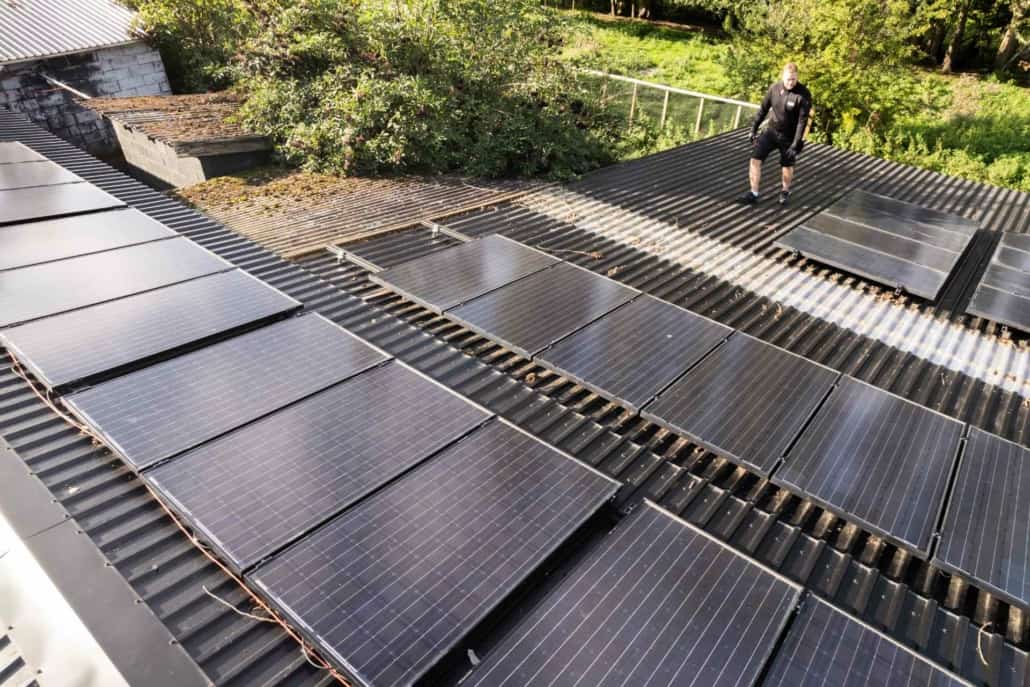 spar med solceller, solceller på tag selskov elektric