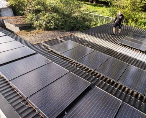 spar med solceller, solceller på tag selskov elektric